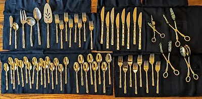   Borneo  Stainless Steel Flatware By Present Korea 6-piece Place Setting For 8 • $75