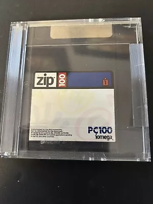 Maxtor Zip 100 MB Disk In Case • $0.99