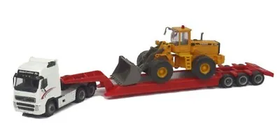 Volvo FH12 With Lowboy And Volvo L150C Wheel Loader • $54.99