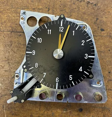 GENUINE MERCEDES-BENZ MB W123 S123 C123 INSTRUMENT CLUSTER CLOCK VDO 1978 Tested • $50