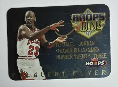 1997-98 Skybox NBA Hoops Airlines Frequent Flyers Michael Jordan #4 • $250