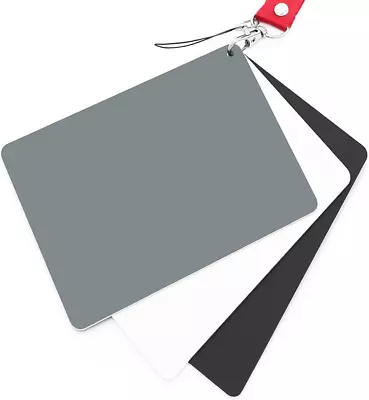 Anwenk Grey Card White Balance Card 18% Exposure Photography Card 5X4  Custom • £15.39