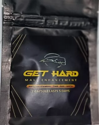 Get Hard Fast Acting Male Performance Enhancement Supplement 10 Pills Free Ship • $24.72