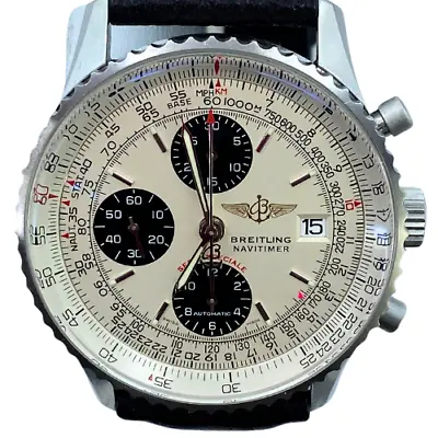 Breitling A13330 Navitimer On Leather • $2700
