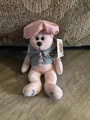 I Love Lucy Collecticritters Pink Beanie Bear Episode 39 Job Switching Plush Toy • $17.50