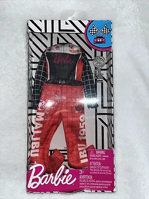 Barbie Doll Fashion Pack Doll Clothes Outfit Toy - Career Race Car Driver Trophy • $9.95