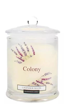Wax Lyrical Colony Jar Candle Lavender Fields 120g New Free P&p  • £9.99