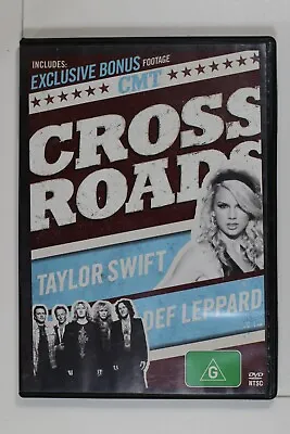 CMT Crossroads: Taylor Swift And Def Leppard -*Rare*- Preowned - Tracking (D921) • $34.99