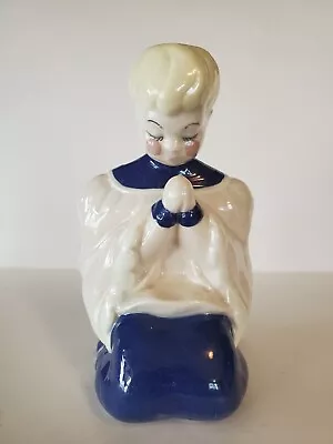 Kay Finch Kneeling Praying Choir Altar Boy Figurine • $14.95