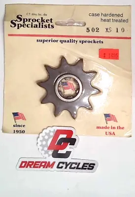 $9.95 • Buy Nos Front Sprocket Specialists- 502xs-10 Fast Shipping