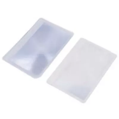 2 Pc Credit Card/wallet Sized Plastic Magnifier For Reading • $4.65