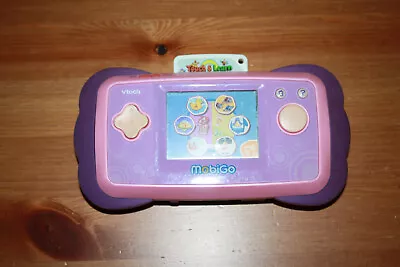 VTech MobiGo 2 Touch Learning System Handheld Console (Pink) With Game • $18