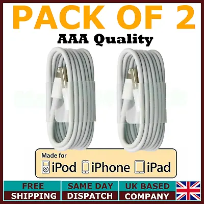 £0.99 • Buy Fast Charger Sync USB Cable For Apple IPhone 5 6 7 8 X XS XR 11 12 13 Pro Max