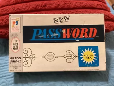 Password Volume Six(6) Vintage 1966 Complete Milton Bradley Game 4260/free P&h • $13.25