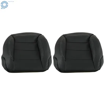 For Mercedes Benz ML350 ML550 2012-2015 Front Pair Seat Cover Black Leather • $69.09