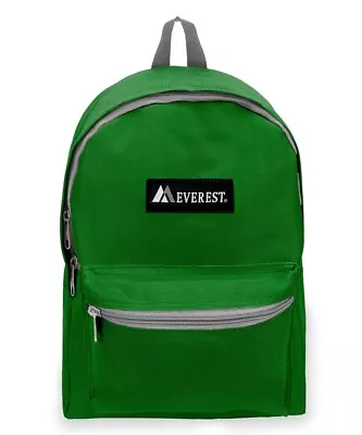 Everest Unisex Basic 15  Backpack EMERALD GREEN • $15.99