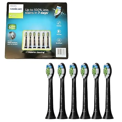 $67.99 • Buy 6 Philips Genuine Sonicare Diamond Clean Toothbrush Replacement Head Oral Health