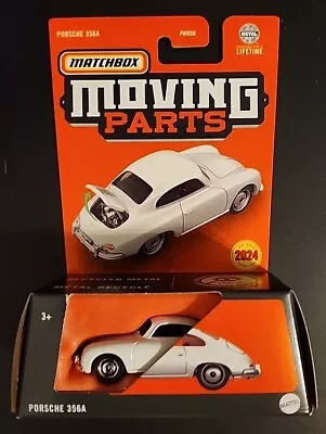 2024 Matchbox Moving Parts Porsche 356A (White) HVM79 - Car #30 MB1460 NEW • $6.39