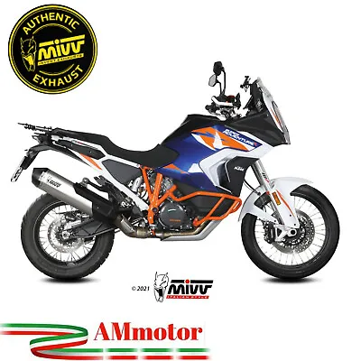 Mivv Ktm Super Adventure 1290 2021 Exhaust Motorcycle SlipOn Speed Edge Titanium • $696.28