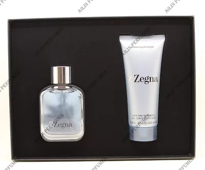 Z ZEGNA By Ermenegildo Zegna Gift Set Men (1.7 Oz Edt Spray + 3.4 Oz Boday Wash) • $145