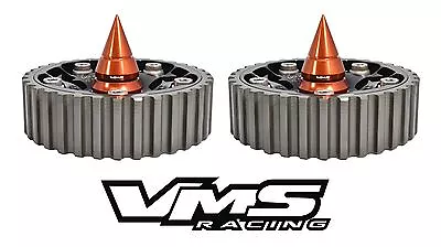 Vms Racing Cam Gear Bolts W/ Spikes Orange For Honda Preldue Dohc H22 H23 • $29.95