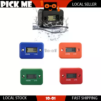 Waterproof Inductive Hour Meter For Marine ATV Motorcycle Dirt Ski Engine • $19.39