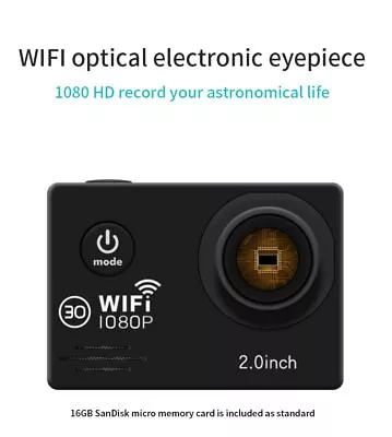 20MP HD WiFi Electronic Eyepiece With 2  Micro Screen For Astronomical Telescope • $110.19