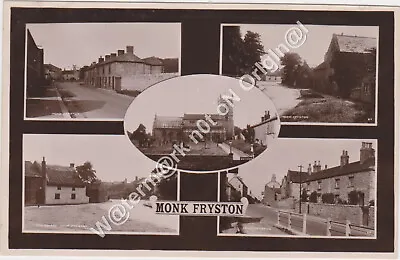 RP Multiview Monk Fryston Nr Selby North Yorkshire 1933 • £4.95