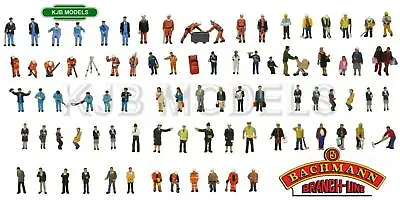 BNIB OO Bachmann Scenecraft People / Figures / Animals - Over 20 Variations • £15.95