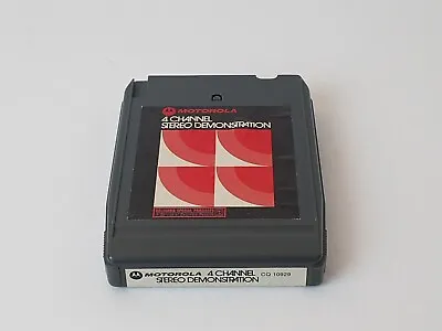 Motorola 4 Channel Stereo Demonstration 8-Track Cartridge • $29.99
