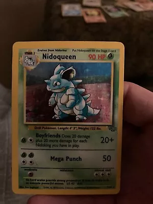 $10.75 • Buy Pokémon TCG Nidoqueen Jungle 7/64 Holo Unlimited Holo Rare