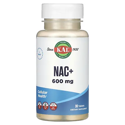 NAC+ 600 Mg 30 Tablets • $11.92