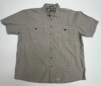 Eddie Bauer Legend Vented Short Sleeve Shirt  Size XXXL Tall  Mens • $19.99