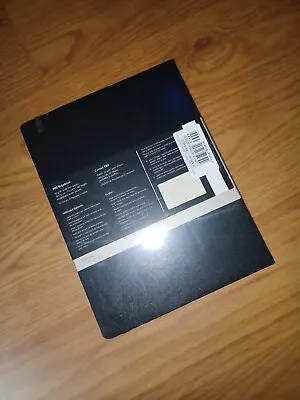 🌞 Sealed Moleskine Black Hardcover Xl Professional Notebook ~ (7.5 X 9.75) 🌞 • $22
