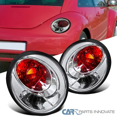 Clear Fits 1998-2005 Volkswagen Beetle Tail Lights Brake Lamps Left+Right Pair • $58.95
