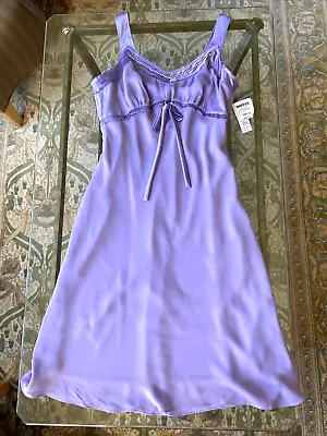 Marina Rinaldi Max Mara Silk Chiffon Crystal Neck Bow Party Dress MR 17 12 NWD • $135