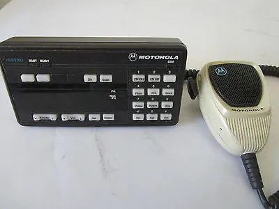 Motorola Radio Astro Spectra Control Head W9 HCN1078 Systems 9000 & Speaker Mic • $44.99