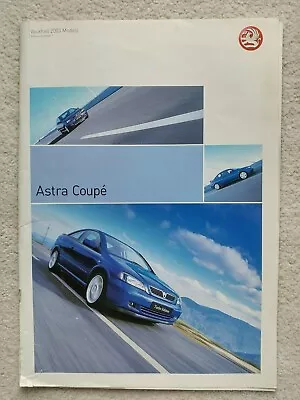 RARE! - Only 1 -2003 Models Vauxhall Astra Coupe Edition Number 1 Sales Brochure • $9.96