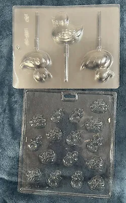 Candy/Soap Mold Baby Pacifier Baby Shoes And Rubber Duck Sucker • $8
