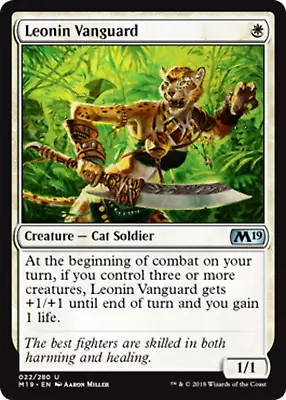 Leonin Vanguard Core Set Magic 2019 - MTG • £0.99