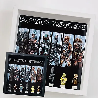 Multi Choice Display Frame For Lego ® Star Wars Bounty Hunters Minifigures  • $36.76