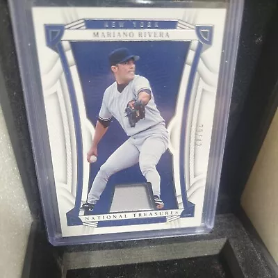 MARIANO RIVERA 2023 National Treasures GAME WORN Jersey SP 39/42 • $2