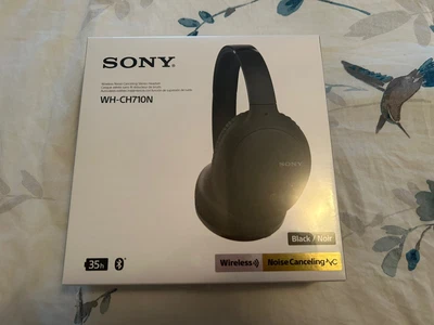 $79.99 • Buy Sony WHCH710N Wireless Noise-Canceling Over The Ear Headphones - Black New