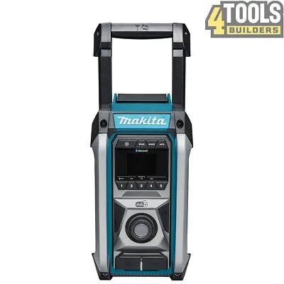 Makita MR007GZ 12V/18V/40V XGT Bluetooth DAB+ Digital Job Site Radio Body Only • £178.10