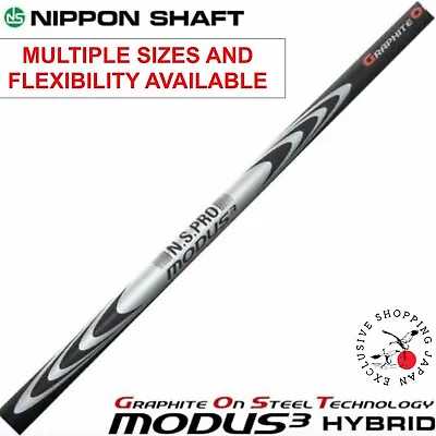 NIPPON SHAFT N.S.PRO MODUS3 HYBRID Shaft Graphite On Steel Technology GOST Uncut • $139