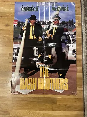 1988 Costacos JOSE CANSECO & MARK McGWIRE OAKLAND A'S  Bash Brothers  Poster • $40