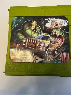 Matchbox Car Snake Jungle Pop Up 2005 Green Adventure Playset • $8.99