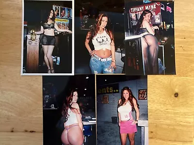 LOT OF (5)TIFFANY MYNX SEXY 4x6 CANDID PHOTOS ADULT FILM STAR • $9.95