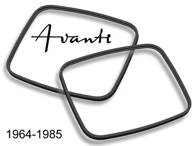 Studebaker Avanti 1964-1985 Avanti II Glass Headlight LENS EDGE SEAL GASKET PAIR • $25