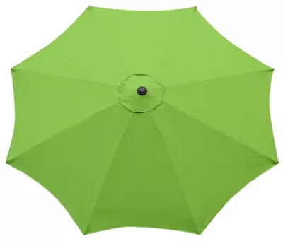 Patio Umbrella Top Canopy Replacement Cover Fit 9 Ft 8 Ribs SAGE GREEN L • $26.99